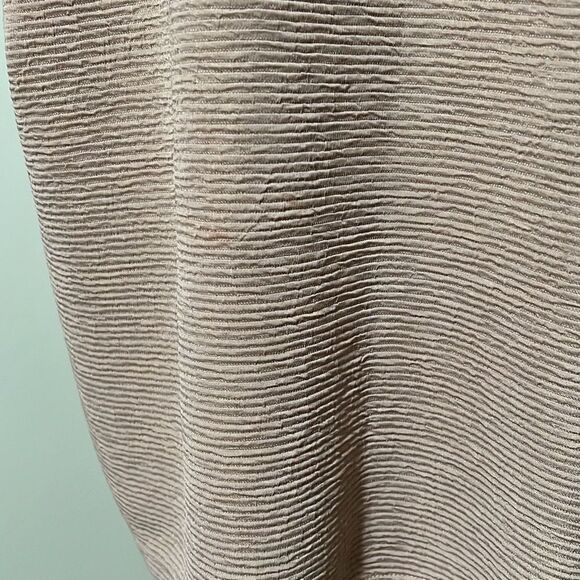 Bea Basics Women's Cream Knit Ribbed Tank Top & Cardigan Set Size XL - Picture 10 of 12